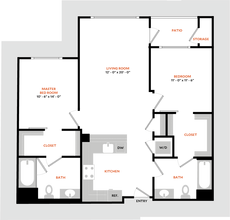 Unit 434 256 floor plan